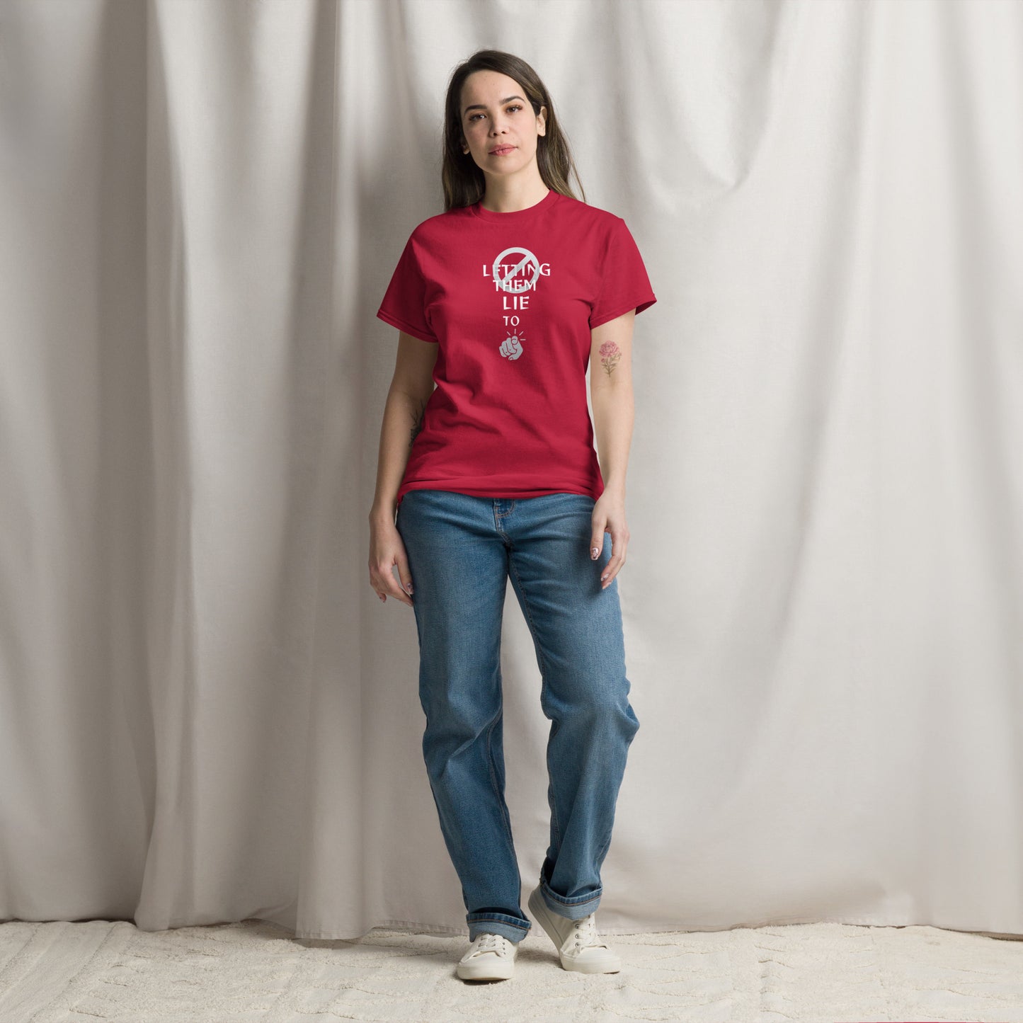 Stop Letting Them Lie To You Unisex classic tee