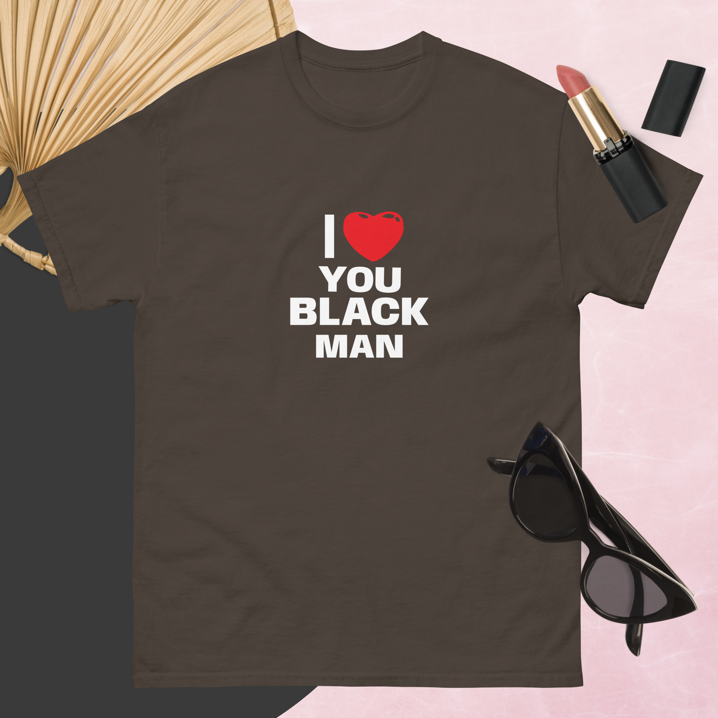 I Love You Black Man Unisex classic tee