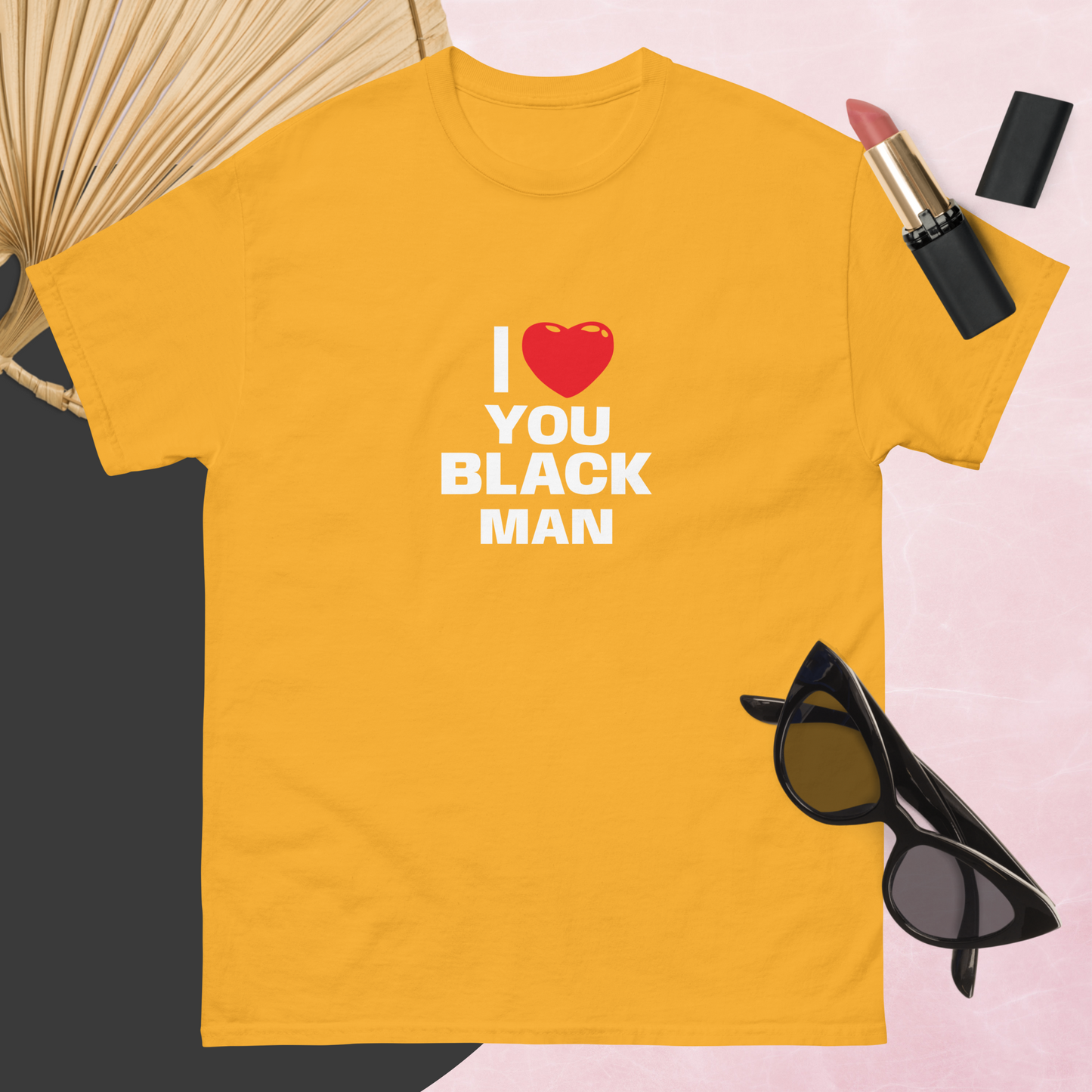 I Love You Black Man Unisex classic tee