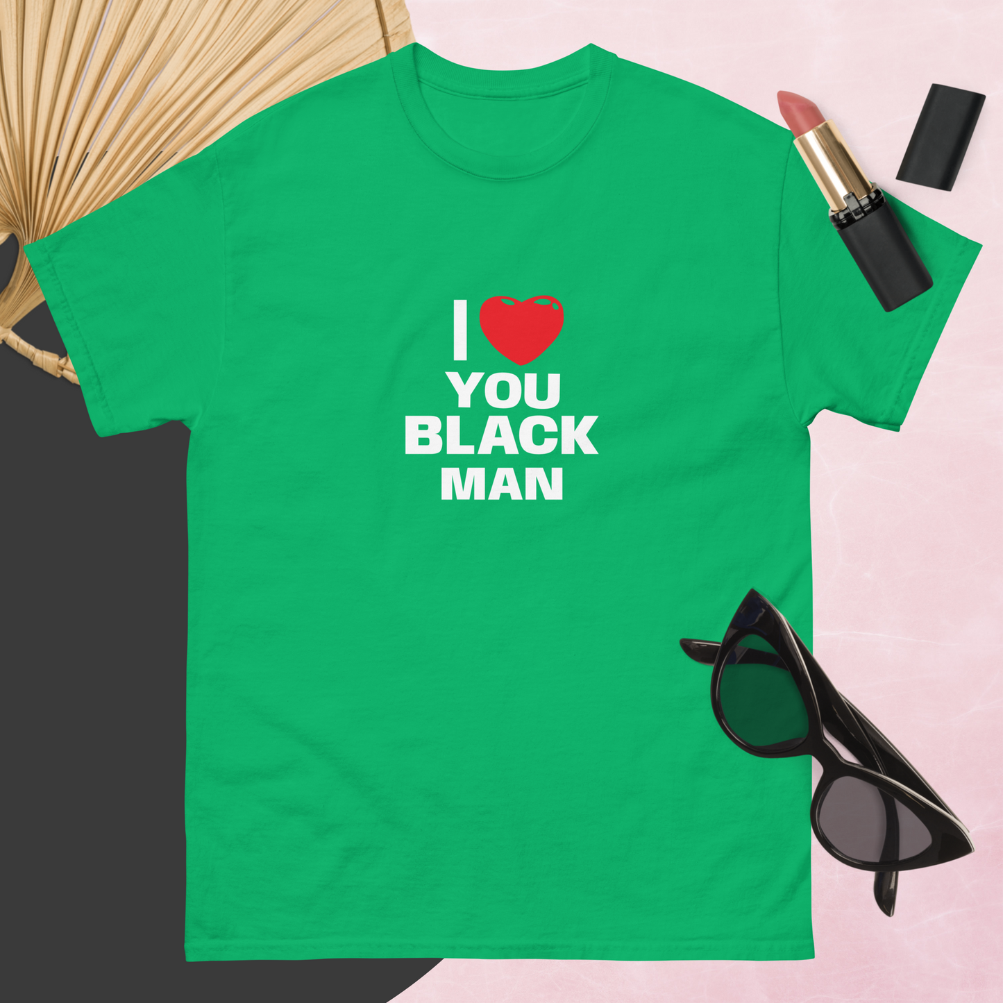 I Love You Black Man Unisex classic tee