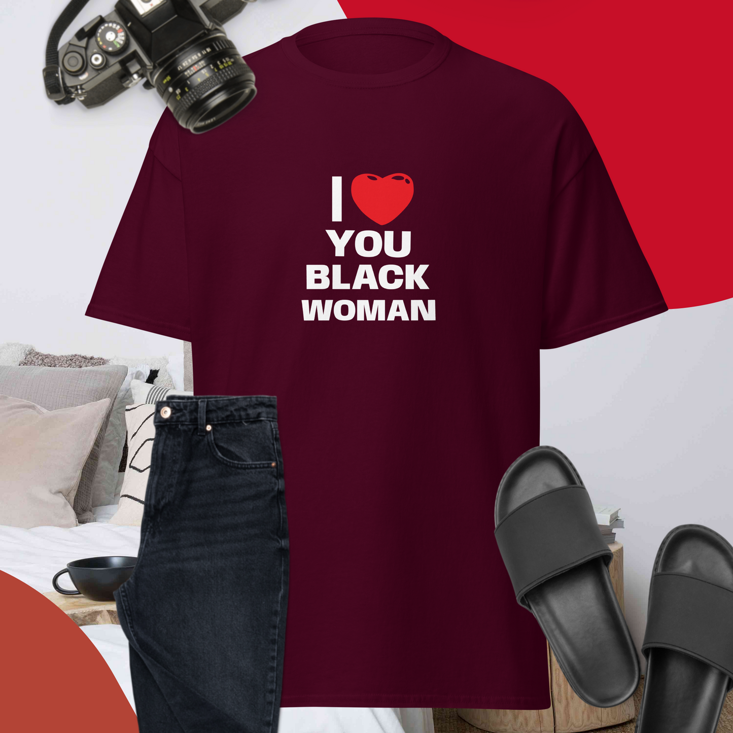 I LOVE YOU Unisex classic tee
