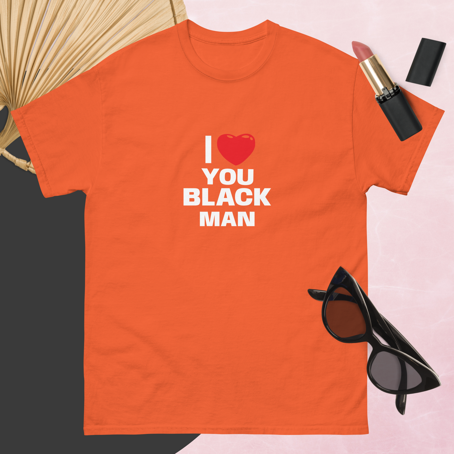 I Love You Black Man Unisex classic tee