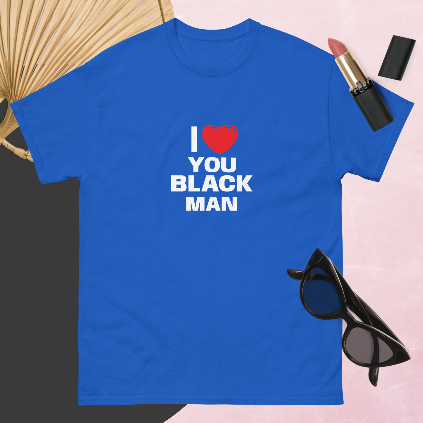 I Love You Black Man Unisex classic tee