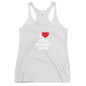 I Love You Black Man Racerback Tank